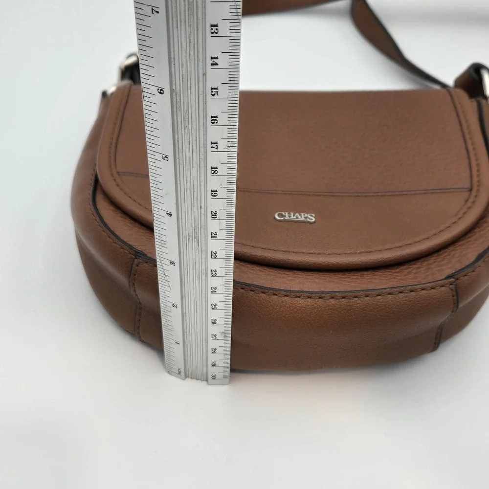 CHAPS Brown‎ Crossbody Shoulder Bag Purse- Originally $49 - EUC